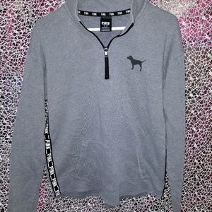 Victoria's Secret pink quarter zip medium